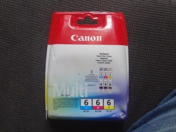 Tusz Canon MultiPack BCI-6C / BCI-6M / BCI-6Y