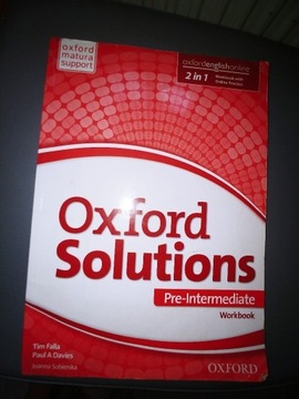 Workbook Oxford Solutions kl.1