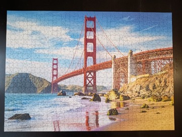 Puzzle trefl "Most Golden Gate" 1000 el.