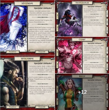 Talisman Magia i Miecz - karty Poszukiwaczy X-Men