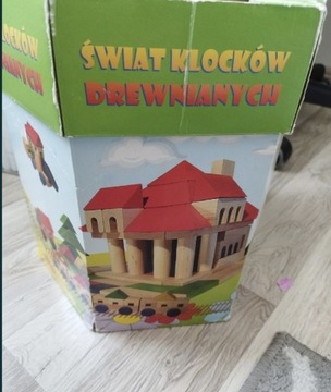 Zestaw klocków drewnianych