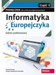 Informatyka Europejczyka cz3 podręcznik zakr podst