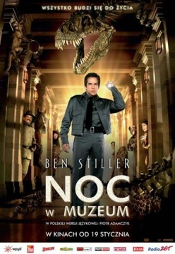 Noc w muzeum DVD film rodzinny