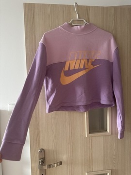 Bluza Nike damska różowo - fioletowa
