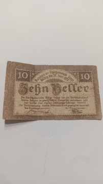 10 Heller 1920 rok Austria 