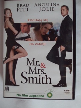 DVD FILM MR & MRS SMITH 2005 POLSKI LEKTOR I NAPIS