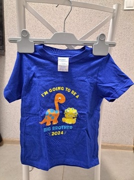 Koszulka T-shirt dziecięca z nadrukiem 2024 92/2