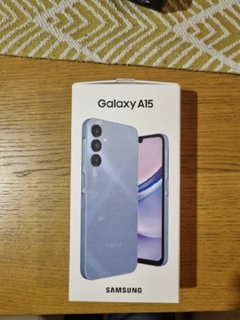 Galaxy A15 4gb ram 128gb blue