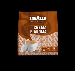 Kawa Lavazza Crema E aroma 18 saszetek z Niemiec 