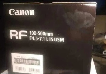 Obiektyw Canon 100-500mm 4,5-7,1L IS USM nowy gwar