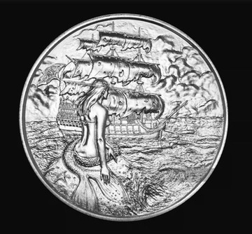 PRIVATEER SIREN 2 oz ULTRA HIGH RELIEF