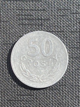 Moneta numizmatyka 50 gr groszy 1973