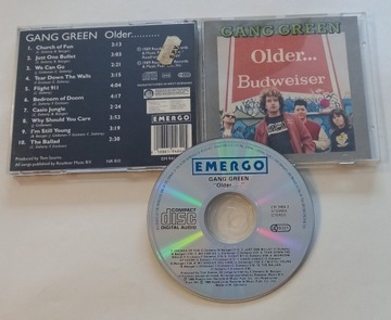 GANG GREEN - OLDER... BUDWEISER / CD, I wyd.1989