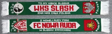 Szal Śląsk Wrocław Miedz Lechia Motor  firma OK