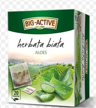 Herbata biała aloes big active