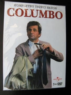 Columbo sezon 3, BOX 3 DVD, polski lektor/Nowa