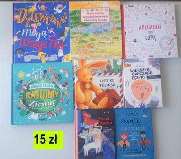 Książki i gry planszowe dla dzieci