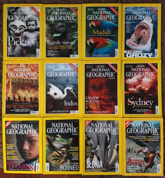 National Geographic 2000 nr 1-12 komplet