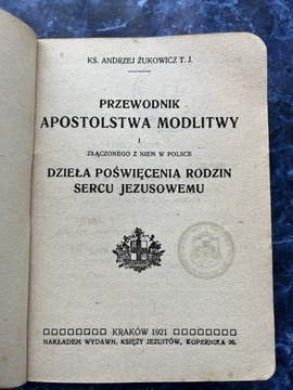 Przewodnik Apostolstwa Modlitwy - 1921r