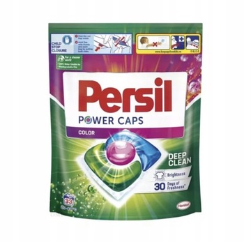 Kapsułki do prania Persil POWER CAPS COLOR 33 szt.