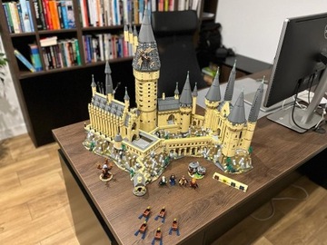 Złożony zestaw LEGO Harry Potter Hogwarts Castle