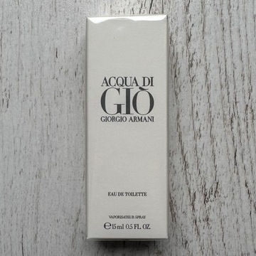 Woda toaletowa ACQUA DI GIO GIORGIO ARMANI 15 ml