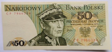 50 zł 1979 r. ładny stan