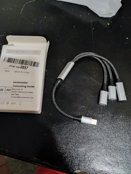 Adapter USB C - 3x USB C