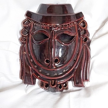 Maska ceramiczna vintage