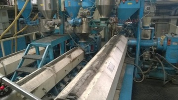 Ekstrudery, extrudery, kompletne do LDPE