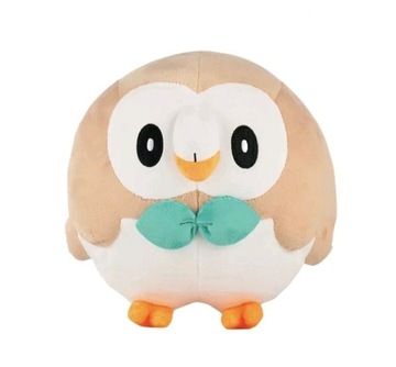 Miękki Pluszak Rowlet Pokemon - 21cm