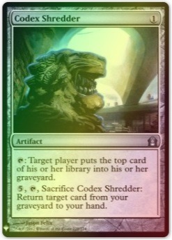 Codex Shredder Foil