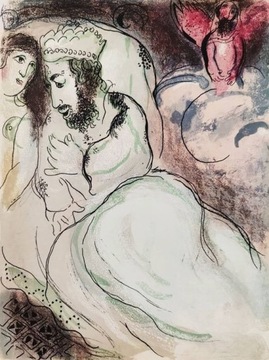 Marc Chagall - Sarah i Abimelech