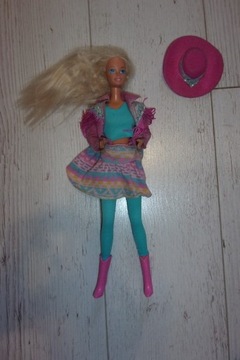 Western Fun Barbie 1990 Mattel unikat kowbojka Fun Barbie Doll