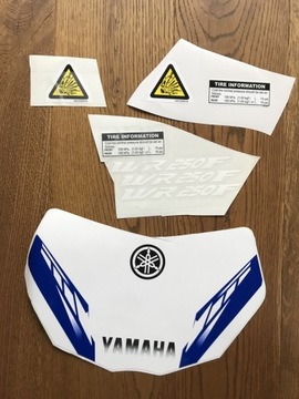 Naklejki Yamaha WR250F WRF