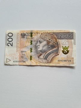 Banknot 200 zł. A08099724