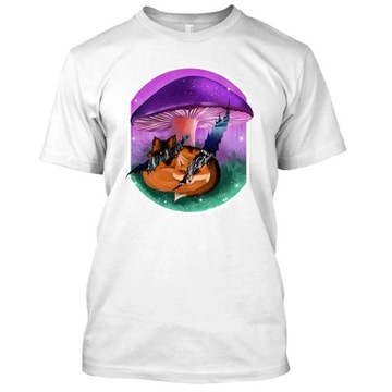 Koszulka ze wzorem Lisy Anime fantasy  S, M, L, XL