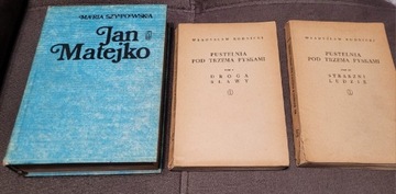 3 książki Pustelnia pod trzema pyskami (II,III) , Jan Matejko