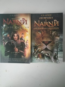 Książki "Opowieści z Narnii" 2 części 