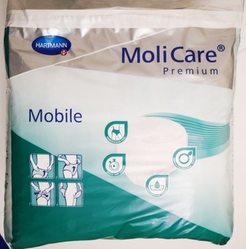 Pieluchomajtki MoliCare Premium Mobile L 30 sztuk