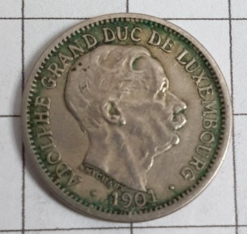 LUKSEMBURG 10 Centimes 1901