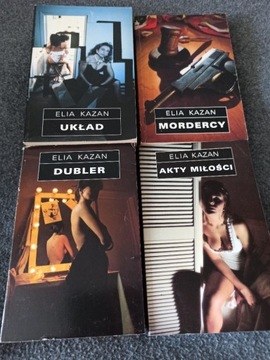 4x Elia Kazan Układ Dubler Mordercy Akty miłości