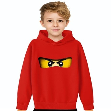 Bluza z kapturem NINJAGO Spinjitzu LEGO Klocki 122