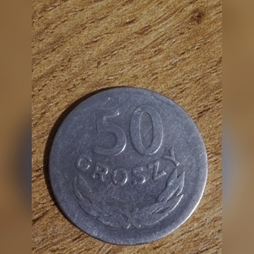 50 groszy z 1949 roku moneta 