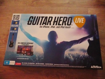 gitara GUITAR HERO LIVE APPLE iOS iPhone iPad 