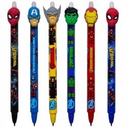 6 Długopisów wymazywalnych Spider-Man i Avengers