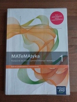 Podręcznik + Zbiór zadań MATeMAtyka 1