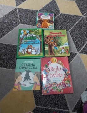 Zestaw 5 książek dla dzieci 