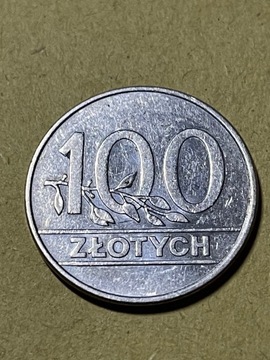 Moneta kolekcjonerska 100 zł 
