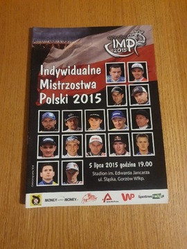 Program Indywidualne Mistrzostwa Polski 2002-2017